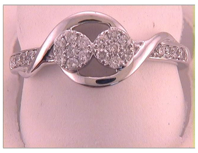 14kt White Gold 1/3ct. Diamond Cn Bridal Fashion Ring