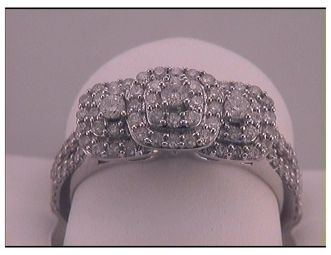 10kt White Gold 7/8ct Diamond P1 Fashion Ring
