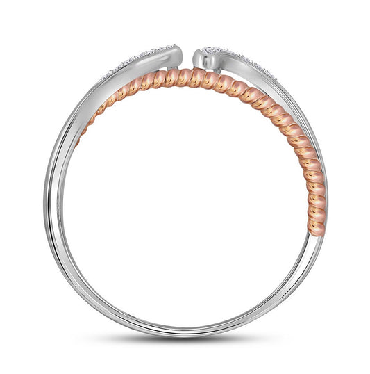 10kt Two-tone Gold 1/20ct Diamond Ring