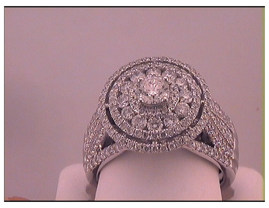 14kt White Gold 2ct Diamond Ring