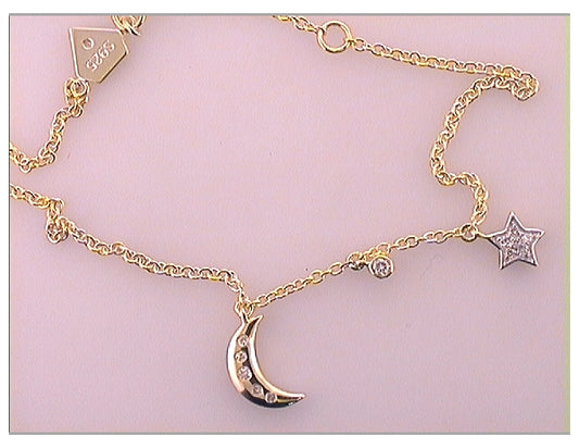 Sterling Silver 1/12ctw Diamond Bracelet