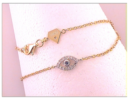 Sterling Silver 1/10ct. Diamond Bracelet