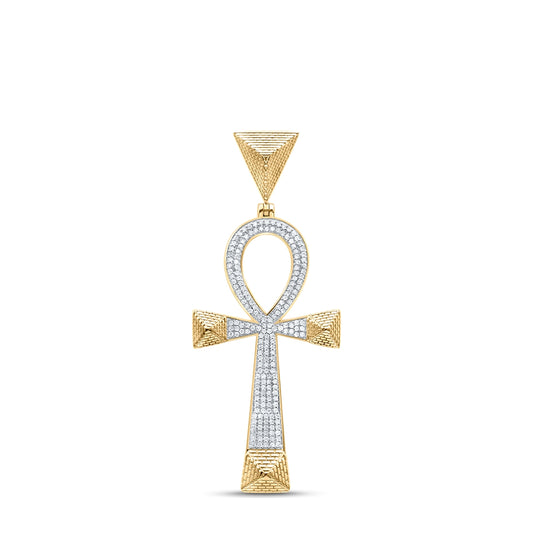 10kt Yellow Gold 1/2ct Diamond Pendant