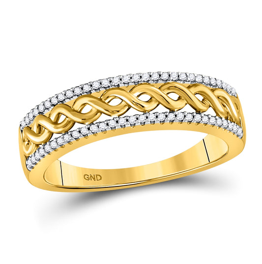 10K Yellow Gold His Hers Round Diamond Cluster Matching Wedding Set 5/8 Cttw, Womens Size: 5-10, Mens Size: 7-13