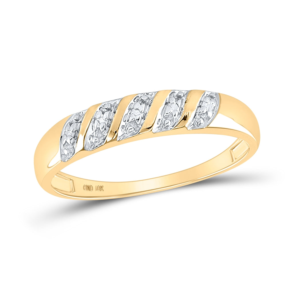 10K White Or Yellow Gold His Hers Round Diamond Solitaire Matching Wedding Set , Womens Size: 5-10, Mens Size: 7-13