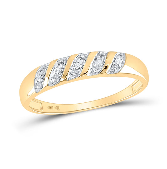 10K White Or Yellow Gold His Hers Round Diamond Solitaire Matching Wedding Set , Womens Size: 5-10, Mens Size: 7-13