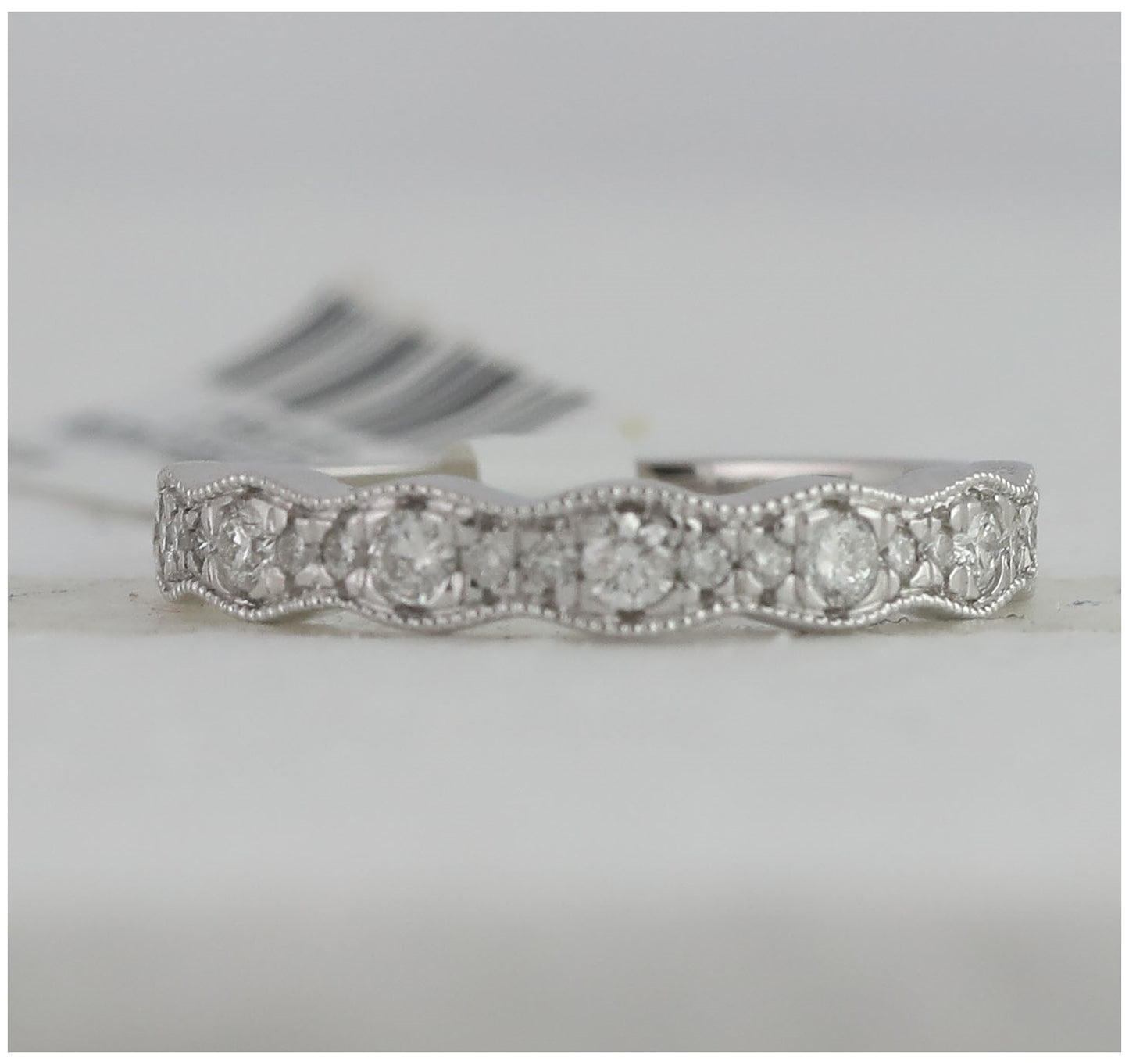 14kt White Gold 1/3ct Diamond Cn  Fashion Ladies Band