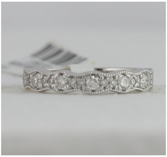 14kt White Gold 1/3ct Diamond Cn  Fashion Ladies Band