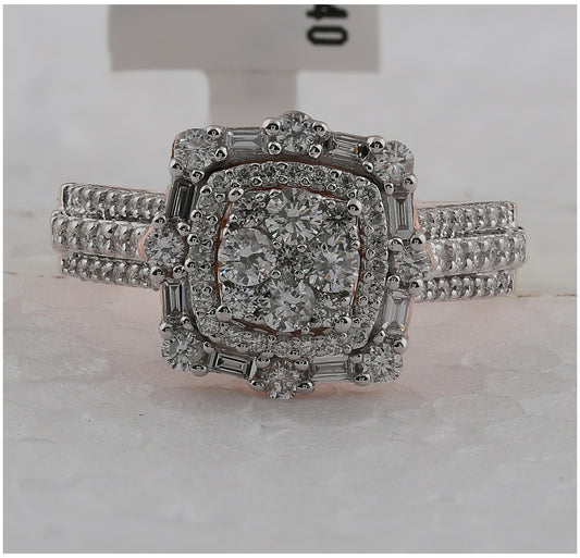 14kt Rose Gold 1 Ct Diamond Cn Fashion Ring