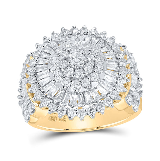10kt Yellow Or Rose Gold 2ctw Diamond Cn Fashion Ring