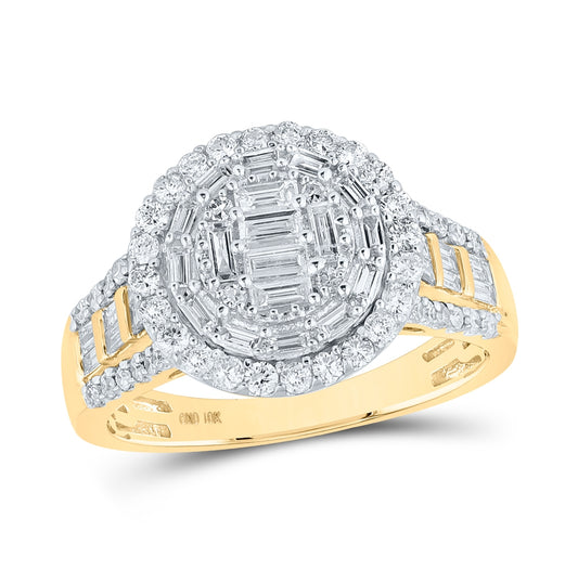 10kt Yellow Gold 1ctw Diamond Cn Fashion Ring