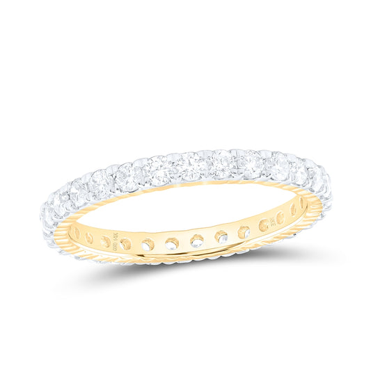 14kt Yellow Or White Gold 1ctw Diamond Nke Eternity Band