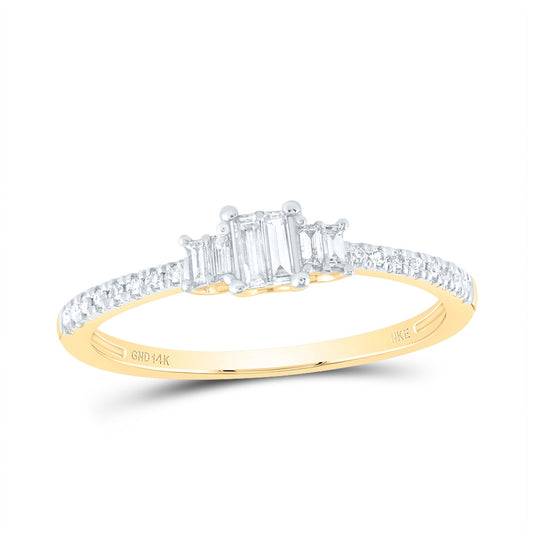 14kt Yellow Or White Gold 1/5ctw Diamond Nke Bag Fashion Ring