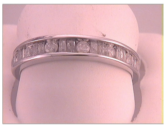 14kt White Gold 1/2ct Diamond Fashion Band