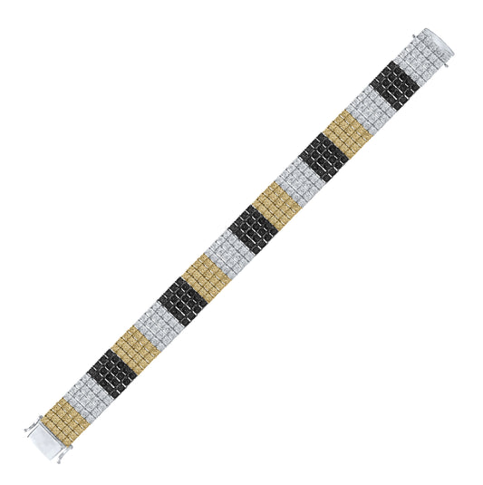 Sterling Silver 1/4ct. Diamond Fashion Bracelet