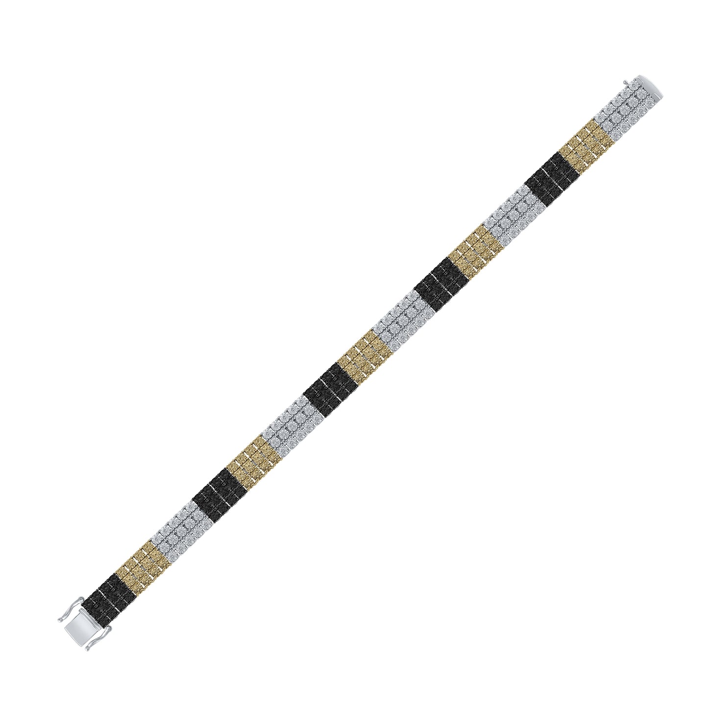 Sterling Silver 1/6ctw Diamond Fashion Bracelet