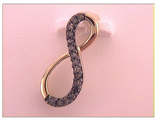 10kt Yellow Gold 1/10ctw Diamond Fashion Pendant
