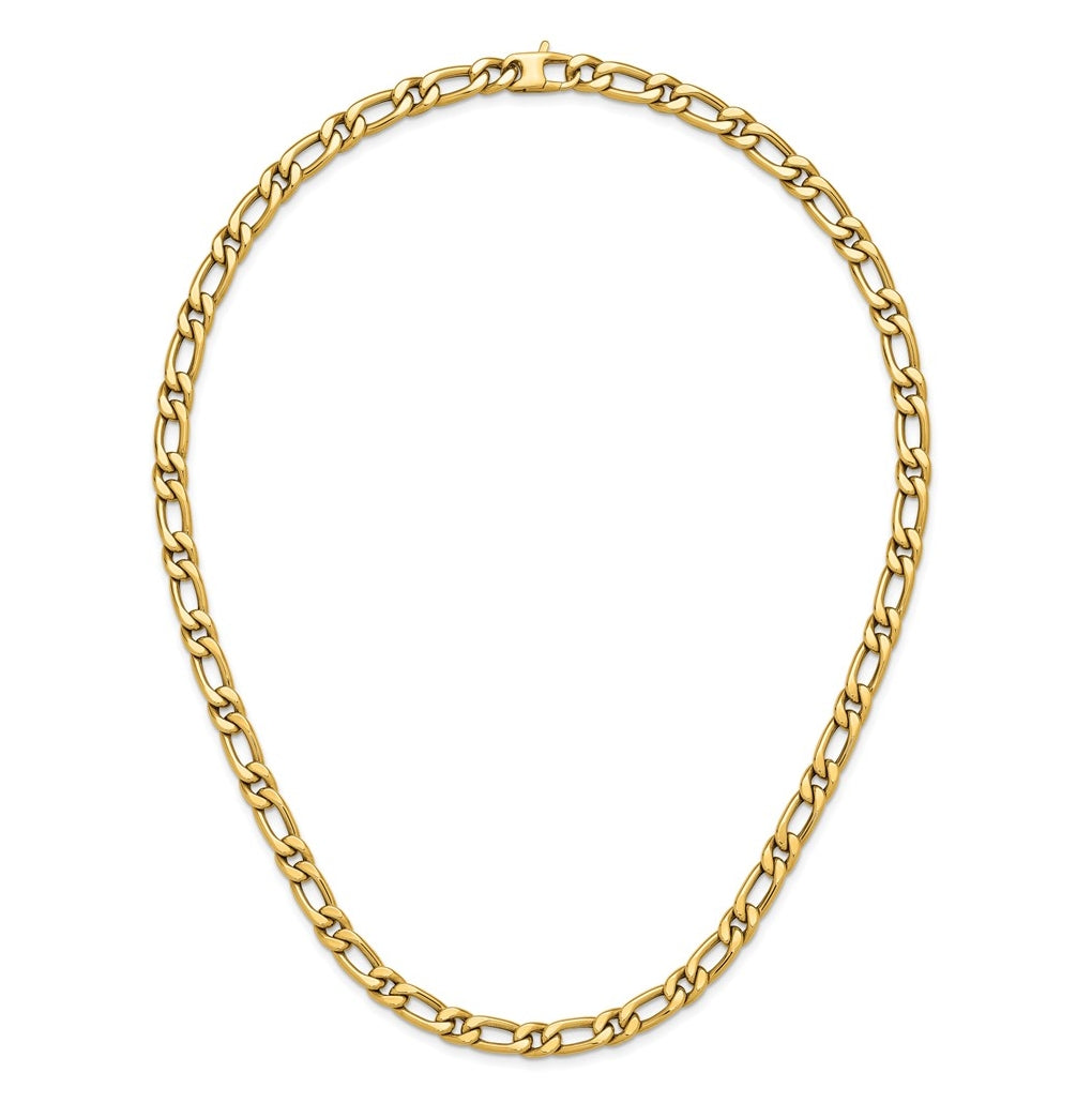 14k Yellow Gold Polished Fancy Link Necklace