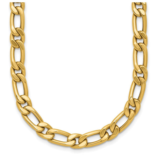 14k Yellow Gold Polished Fancy Link Necklace