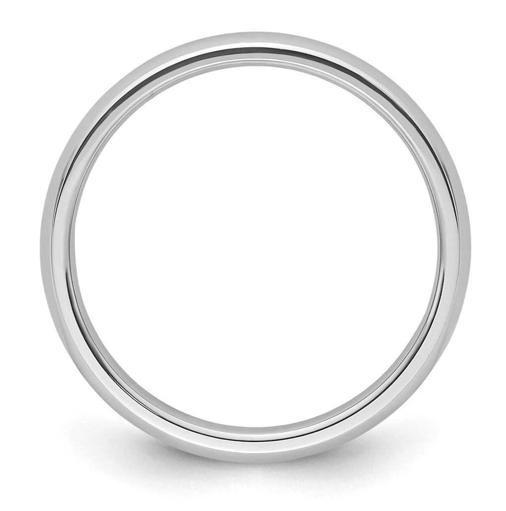 14k Yellow Or White Gold Or Platinum Lightweight Comfort Fit Wedding Band