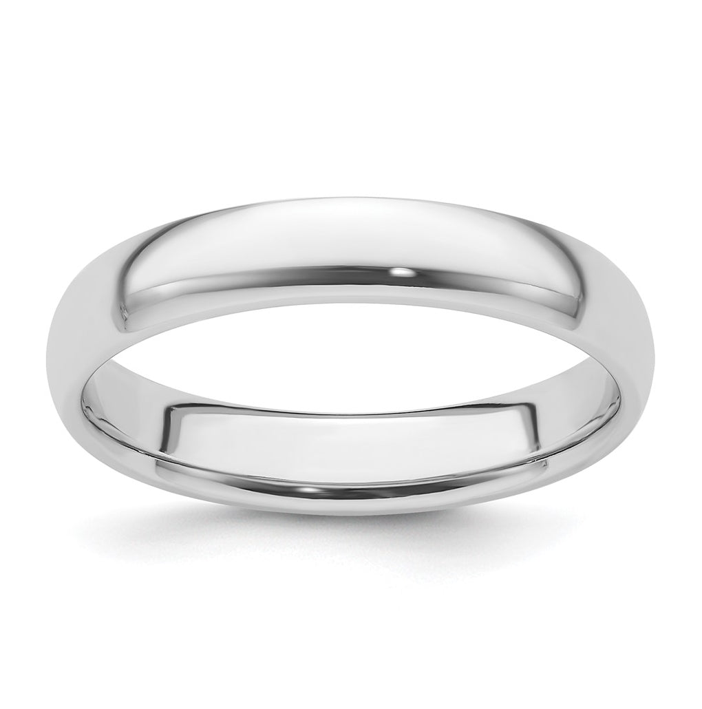 14k Yellow Or White Gold Or Platinum Lightweight Comfort Fit Wedding Band