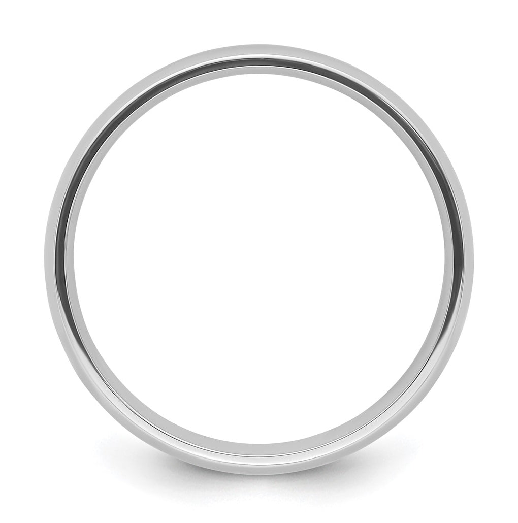 14k Yellow Or White Gold Or Platinum Lightweight Comfort Fit Wedding Band