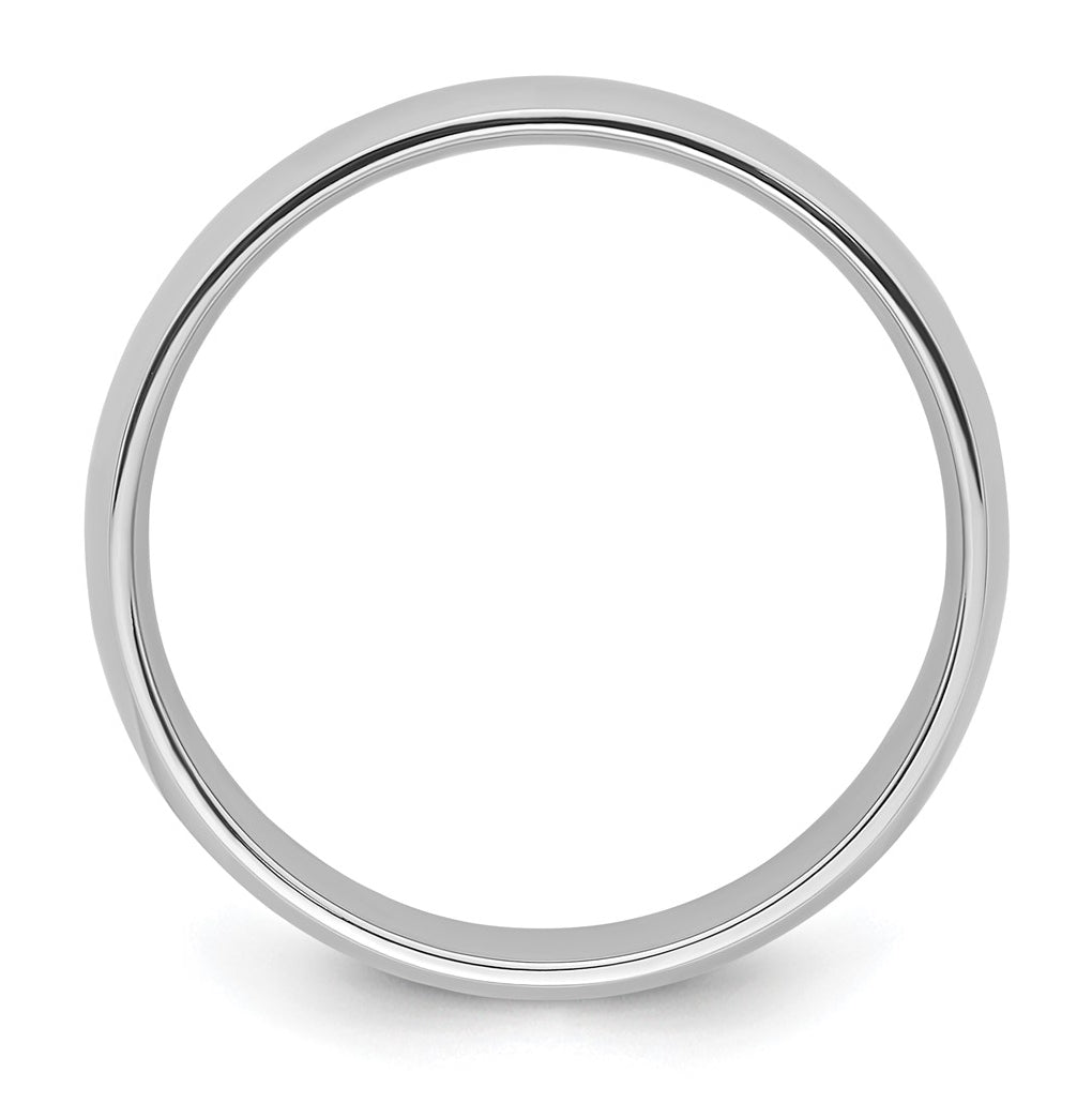 14k Yellow Or White Gold Or Platinum Lightweight Comfort Fit Wedding Band