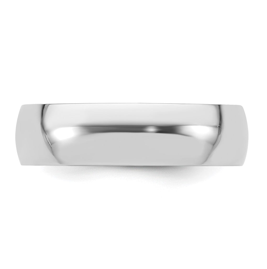 14k Yellow Or White Gold Or Platinum Lightweight Comfort Fit Wedding Band