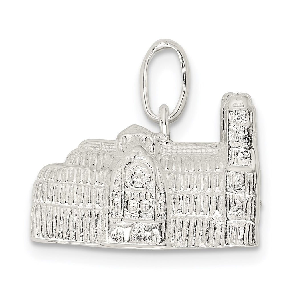 Sterling Silver Westminster Abbey Charm – Elegant Jewelry Gift for Birthday, Anniversary, Engagement, Wedding