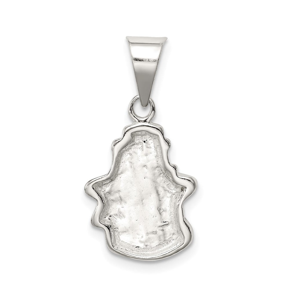 Sterling Silver Enameled Snowman Charm – Elegant Jewelry Gift for Birthday, Anniversary, Engagement, Wedding