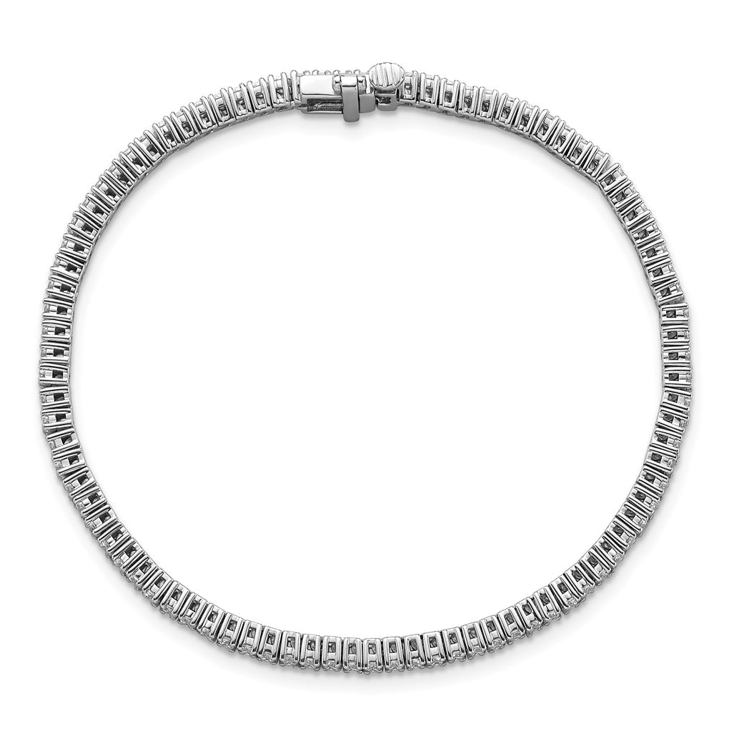 10K Yellow Gold 2ct Lab Grown Diamond VS+ F+ Complete Tennis Bracelet – Elegant Jewelry Gift for Birthday, Anniversary, Engagement, Wedding