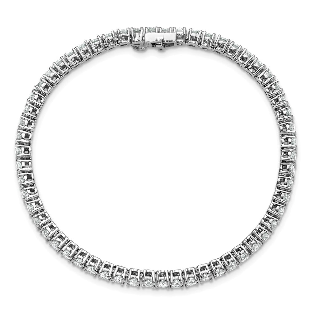 10K Yellow Gold 3ct Lab Grown Diamond VS+ F+ Complete Tennis Bracelet – Elegant Jewelry Gift for Birthday, Anniversary, Engagement, Wedding