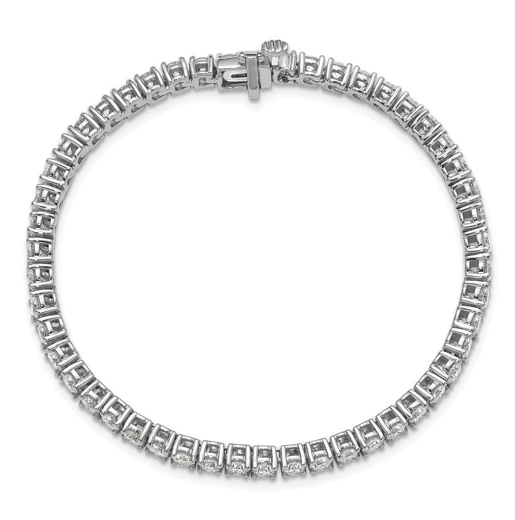 10K Yellow Gold 3ct Lab Grown Diamond VS+ F+ Complete Tennis Bracelet – Elegant Jewelry Gift for Birthday, Anniversary, Engagement, Wedding