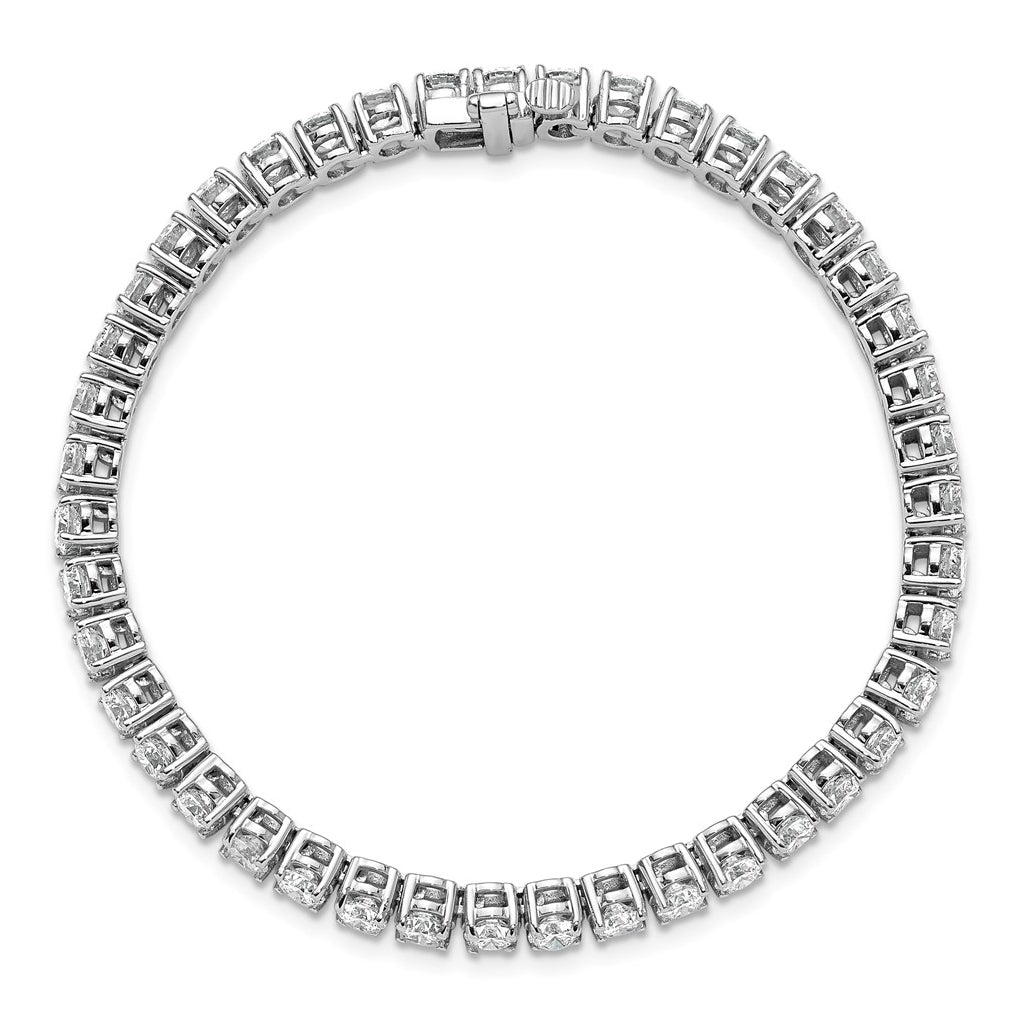 10K Yellow Gold 3ct Lab Grown Diamond VS+ F+ Complete Tennis Bracelet – Elegant Jewelry Gift for Birthday, Anniversary, Engagement, Wedding