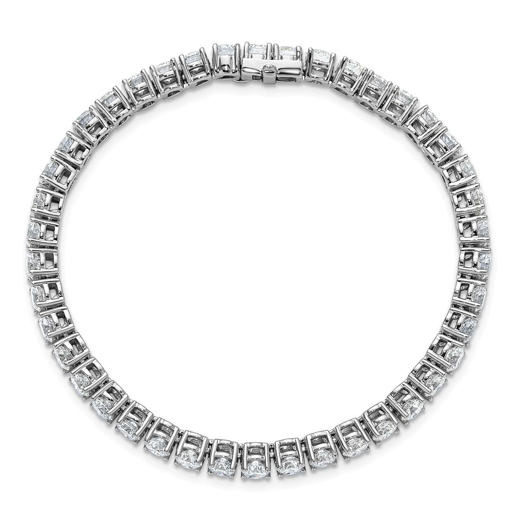 10K Yellow Gold 3ct Lab Grown Diamond VS+ F+ Complete Tennis Bracelet – Elegant Jewelry Gift for Birthday, Anniversary, Engagement, Wedding