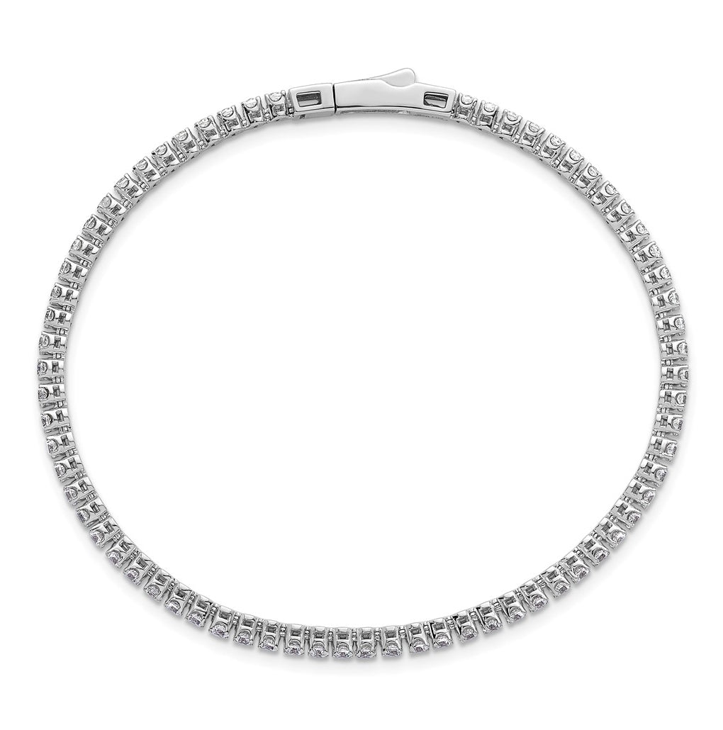 14k Yellow Gold 3ct Round Lab Grown Diamond VS+ F+ Complete Flexible Bangle – Elegant Jewelry Gift for Birthday, Anniversary, Engagement, Wedding