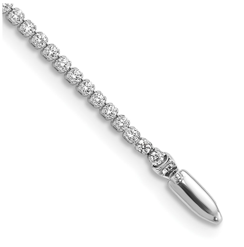 10K Yellow Gold 1 1/3 ct Lab Grown Diamond VS/SI+ G+ 7in Complete Round Tennis Bracelet – Elegant Jewelry Gift for Birthday, Anniversary, Engagement, Wedding