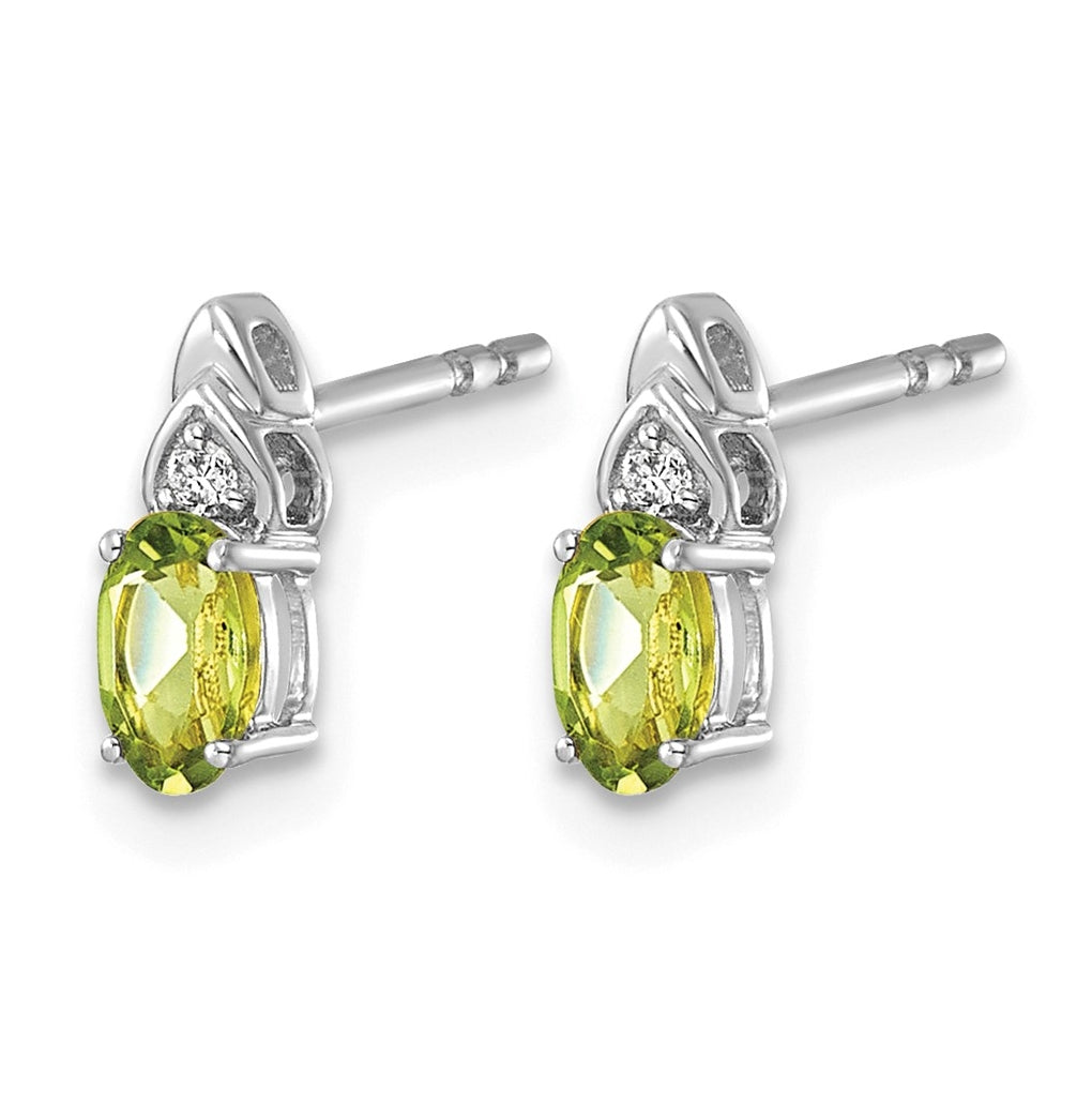 14K Yellow Gold Amethyst & Lab Grown Diamond VS/SI+ G+ February Birthstone Complete Stud Earrings – Elegant Jewelry Gift for Birthday, Anniversary, Engagement, Wedding