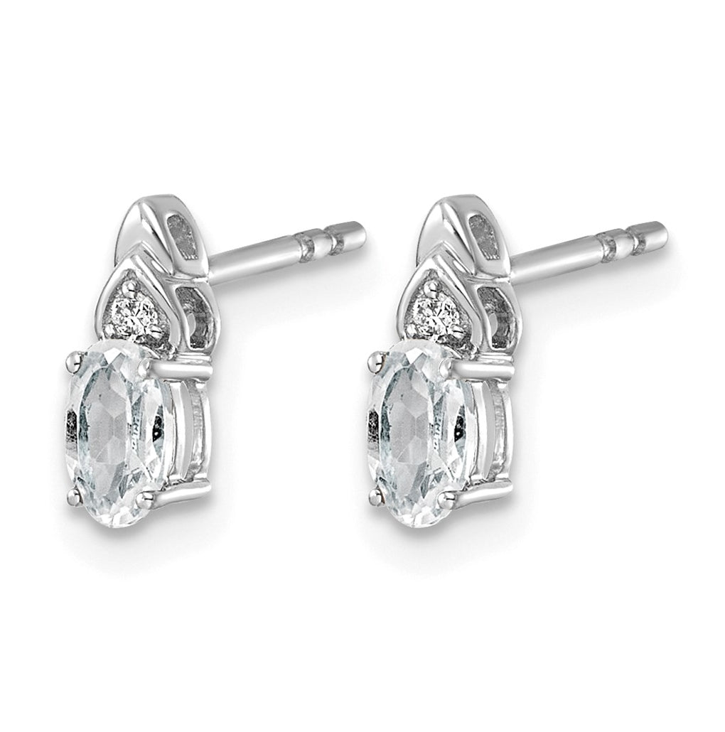 14K Yellow Gold Amethyst & Lab Grown Diamond VS/SI+ G+ February Birthstone Complete Stud Earrings – Elegant Jewelry Gift for Birthday, Anniversary, Engagement, Wedding