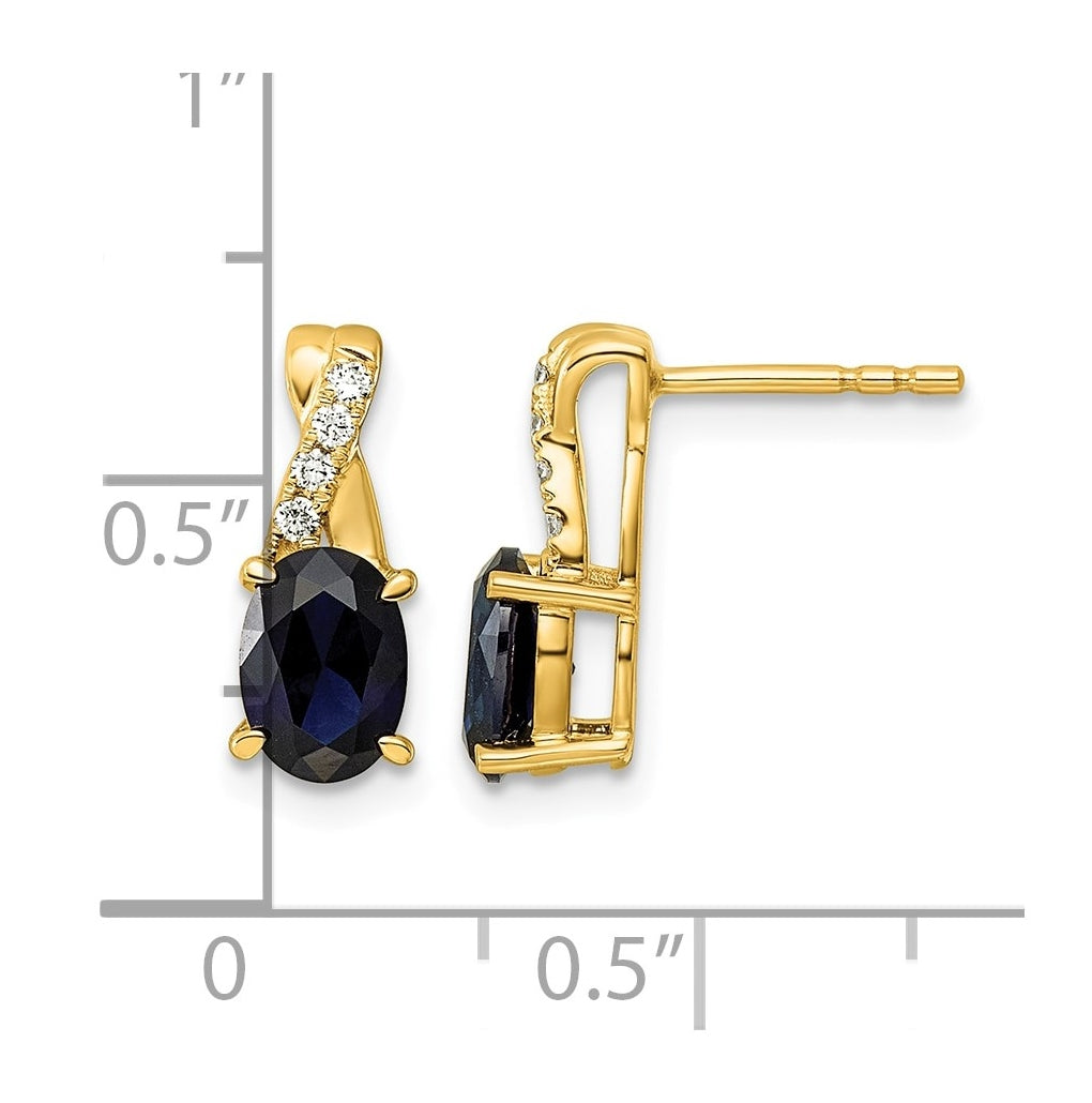 14k White Gold Amethyst & Lab Grown Diamond VS/SI+ G+ February Birthstone Complete Earrings – Elegant Jewelry Gift for Birthday, Anniversary, Engagement, Wedding