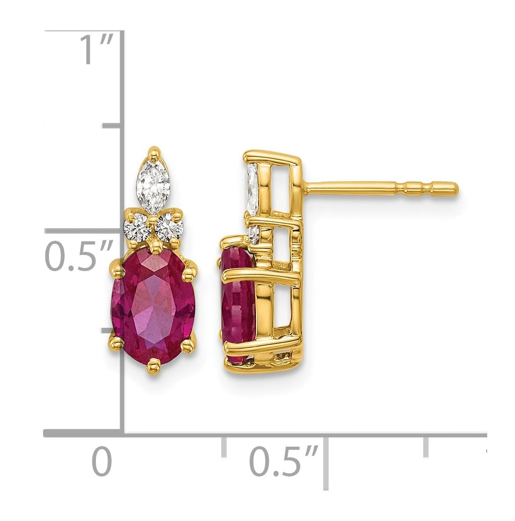 14k White Gold Amethyst & 1/6 carat Lab Grown Diamond VS/SI+ G+ February Birthstone Complete Twisted Earrings – Elegant Jewelry Gift for Birthday, Anniversary, Engagement, Wedding