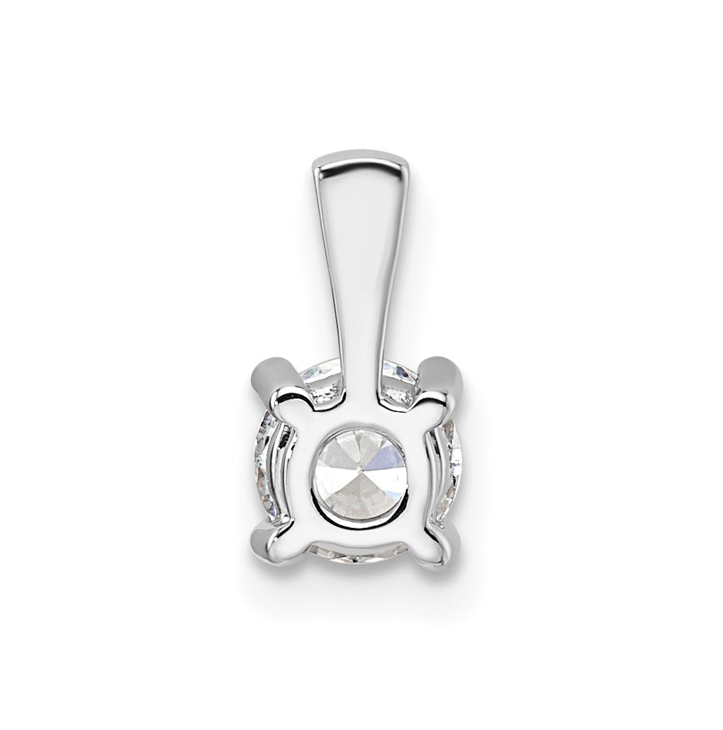 10K Yellow Gold 1/2 ct Lab Grown Diamond VS+ F+ Round Complete 4 Prong Pendant – Elegant Jewelry Gift for Birthday, Anniversary, Engagement, Wedding