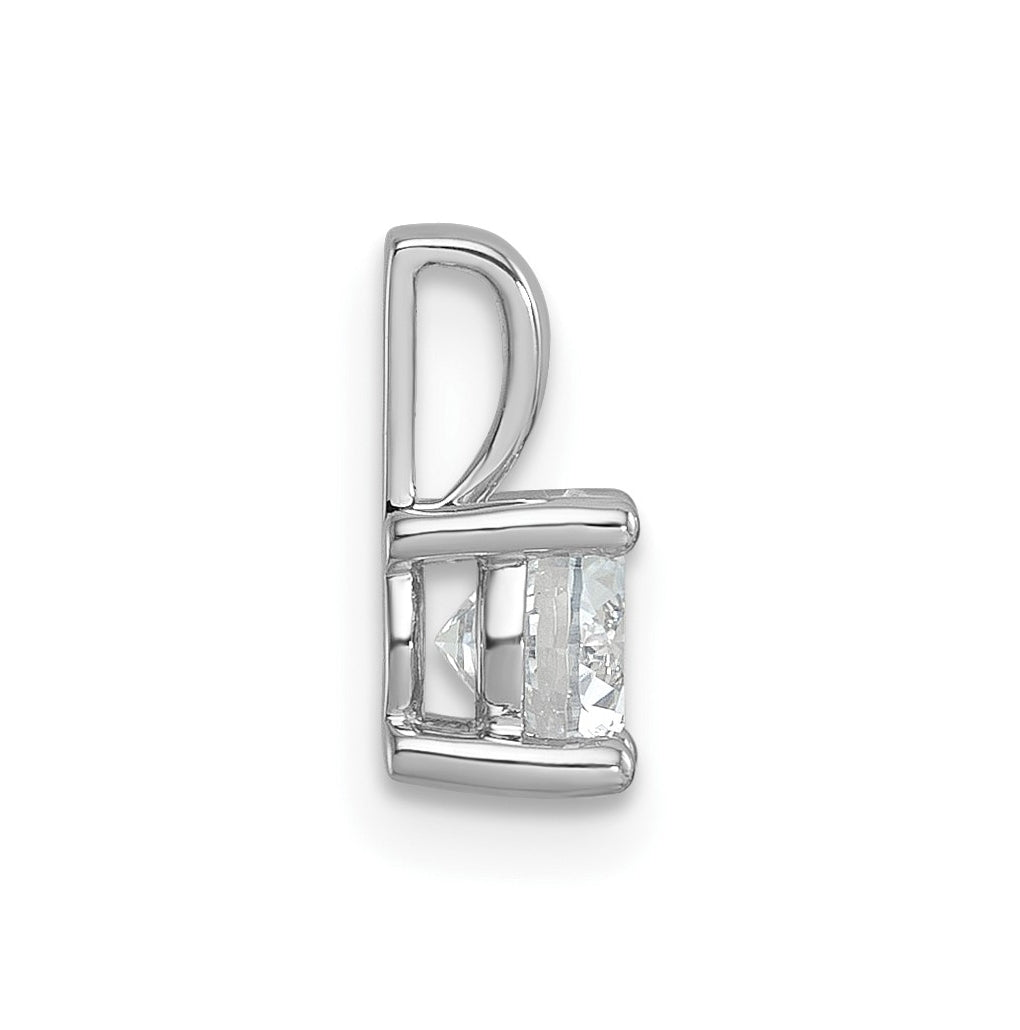 10K Yellow Gold 1/2 ct Lab Grown Diamond VS+ F+ Round Complete 4 Prong Pendant – Elegant Jewelry Gift for Birthday, Anniversary, Engagement, Wedding