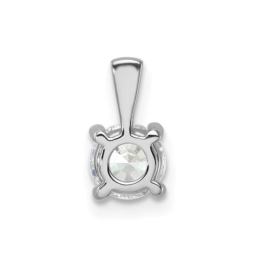 10K Yellow Gold 1/2 ct Lab Grown Diamond VS+ F+ Round Complete 4 Prong Pendant – Elegant Jewelry Gift for Birthday, Anniversary, Engagement, Wedding