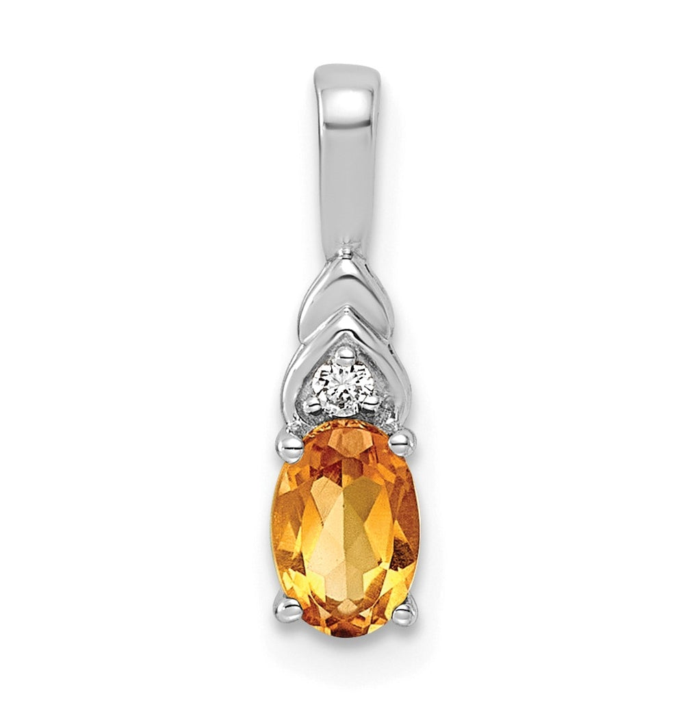 14K Yellow Gold Amethyst & Lab Grown Diamond VS/SI+ G+ February Birthstone Complete Pendant – Elegant Jewelry Gift for Birthday, Anniversary, Engagement, Wedding