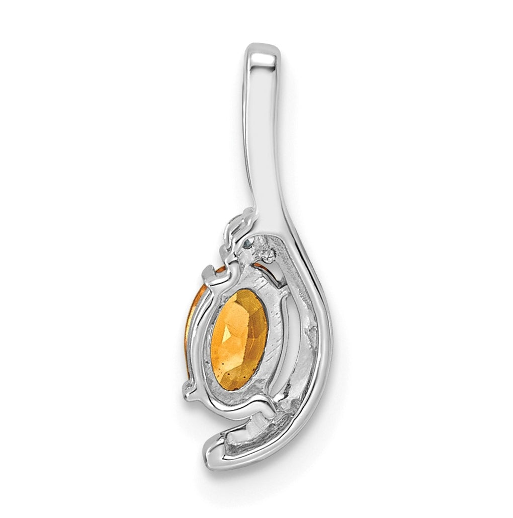 14K Yellow Gold Amethyst & Lab Grown Diamond VS/SI+ G+ February Birthstone Complete Pendant – Elegant Jewelry Gift for Birthday, Anniversary, Engagement, Wedding