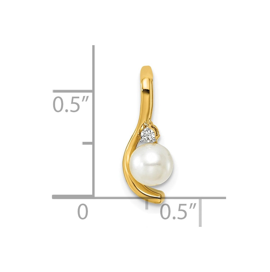 14K Yellow Gold Amethyst & Lab Grown Diamond VS/SI+ G+ February Birthstone Complete Pendant – Elegant Jewelry Gift for Birthday, Anniversary, Engagement, Wedding