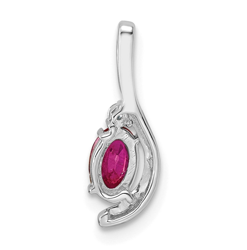 14K Yellow Gold Amethyst & Lab Grown Diamond VS/SI+ G+ February Birthstone Complete Pendant – Elegant Jewelry Gift for Birthday, Anniversary, Engagement, Wedding