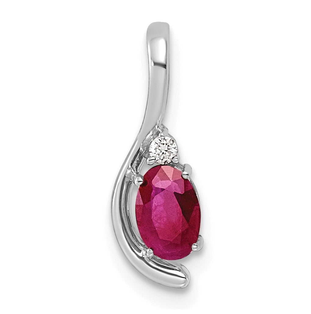 14K Yellow Gold Amethyst & Lab Grown Diamond VS/SI+ G+ February Birthstone Complete Pendant – Elegant Jewelry Gift for Birthday, Anniversary, Engagement, Wedding