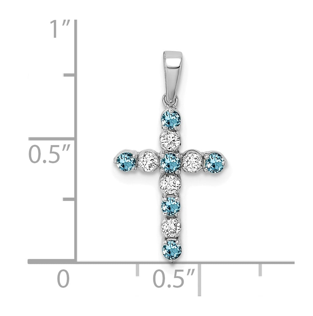 10k Yellow Gold Amethyst & 1/6 Cttw Lab Grown Diamond VS/SI+ G+ February Birthstone Complete Cross Pendant – Elegant Jewelry Gift for Birthday, Anniversary, Engagement, Wedding